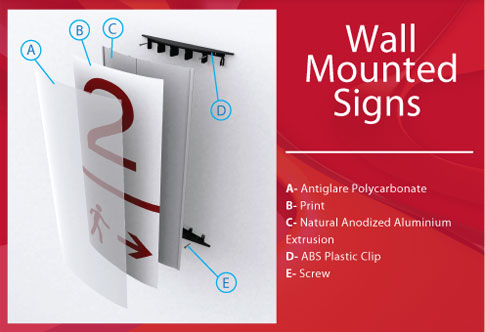 Wall Mounted Signs