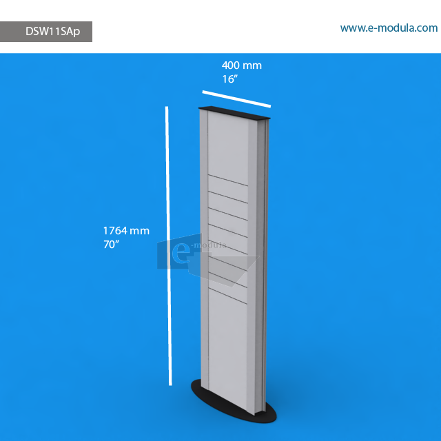 DSW11SAp - 16" width by 70" height