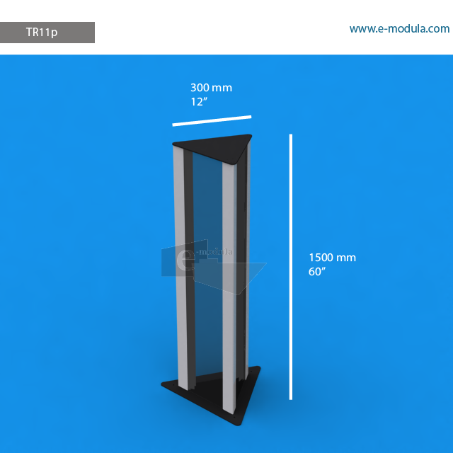 TR11p - 12" width by 60" height