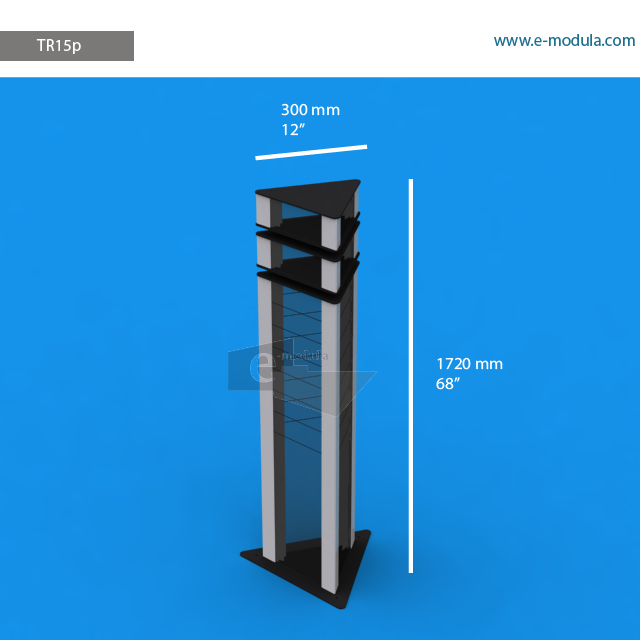TR15p - 12" width by 68" height
