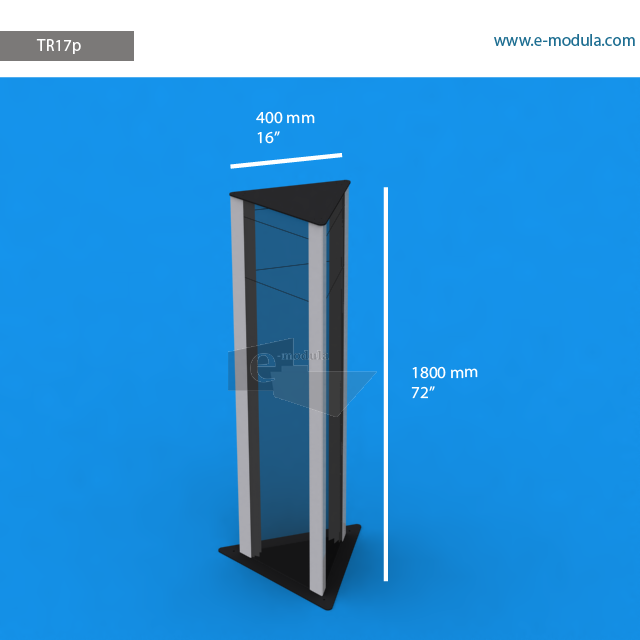 TR17p - 16" width by 72" height