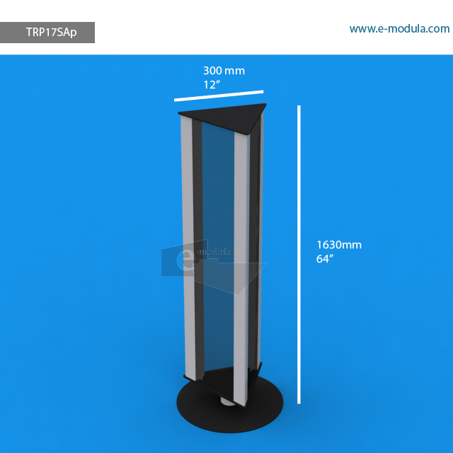 TRP17SAp - 12" width by 64" height