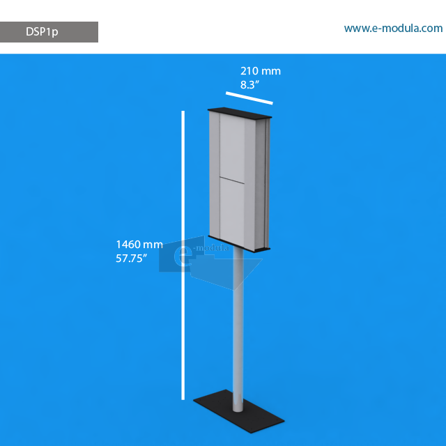 DSP1p - 8.3" width by 57.75" height