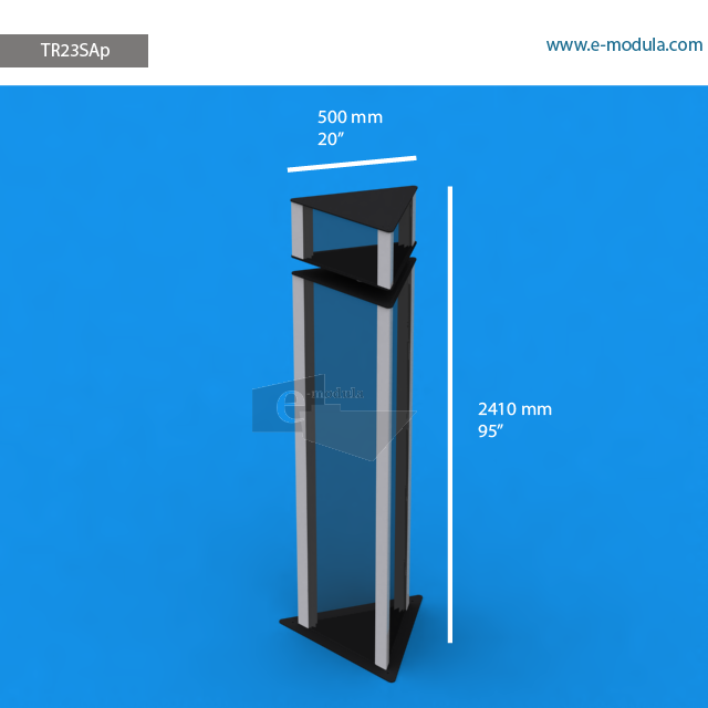 TR23SAp - 20" width by 95" height