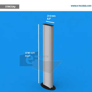 DSW2SAp - 8.3" width by 68.5" height