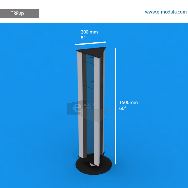 TRP2p - 8" width by 60" height