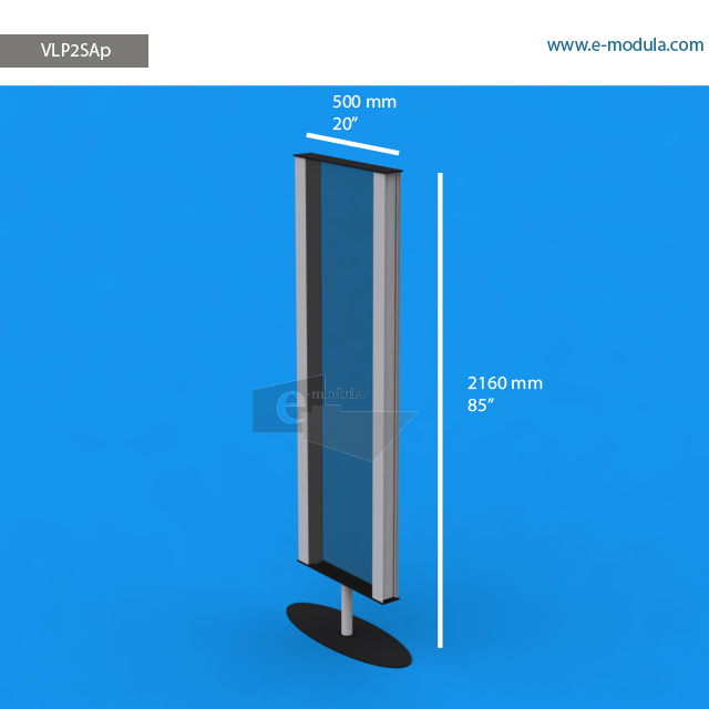 VLP2SAp - 20" width by 85" height