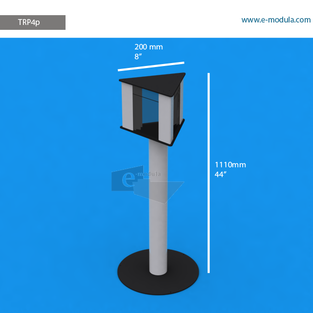 TRP4p - 8" width by 44" height
