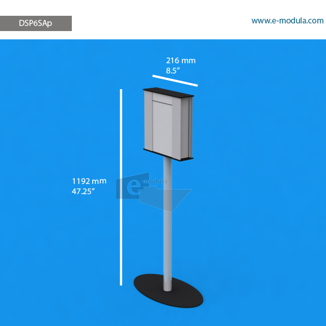 DSP6SAp - 8.5" width by 47.25" height