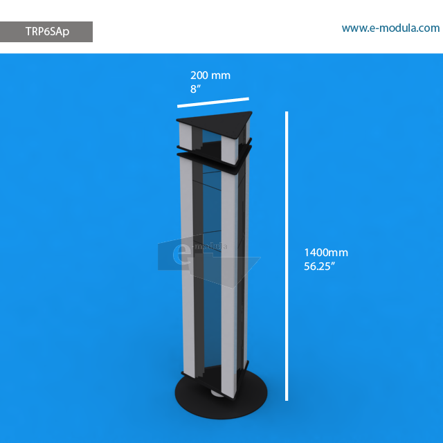 TRP6SAp - 8" width by 56.25" height