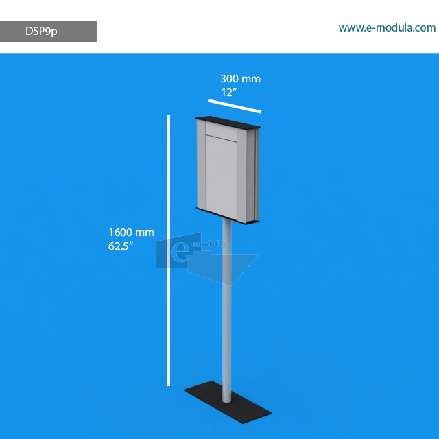 DSP9p - 12" width by 62.5" height