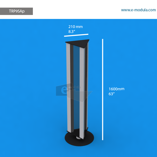 TRP9SAp - 8.3" width by 63" height