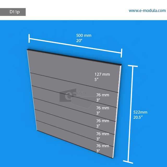 D11p - 20" width by 20.5" height