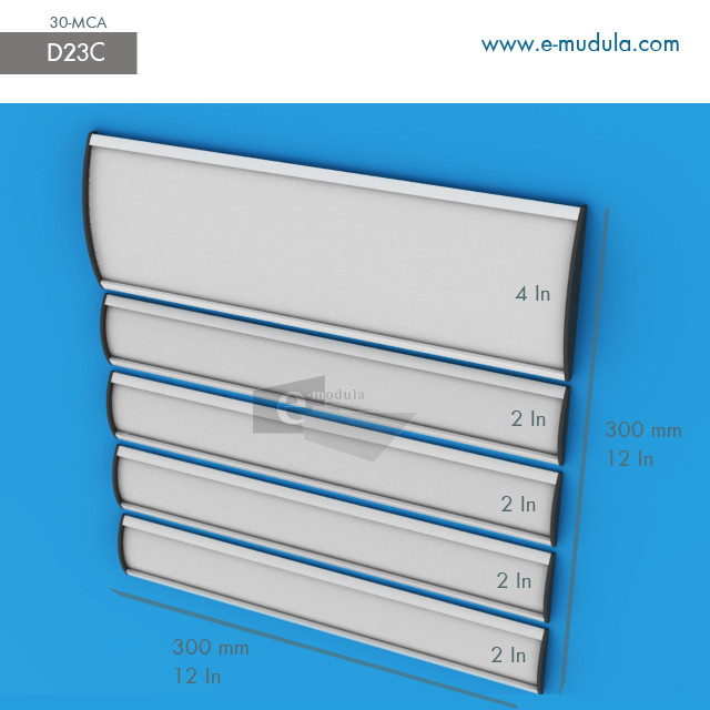 D23c - 12" Width by 12" Height