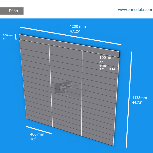 D35p - 47.25" width by 44.75" height