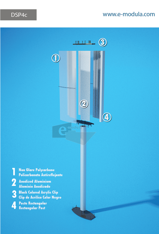 DSP4c-8.5" Width  by 56.25” high