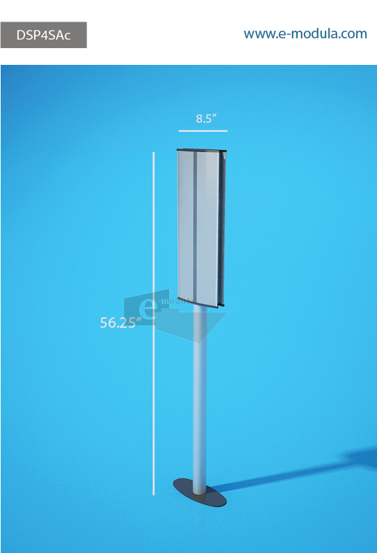 DSP4SAc-8.5" Width  by 56.25” high