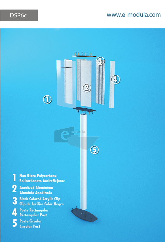 DSP6c-8.5" Width  by 47" high