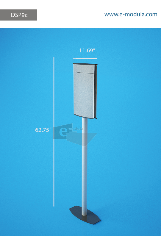DSP9c-11" Width  by 63” high