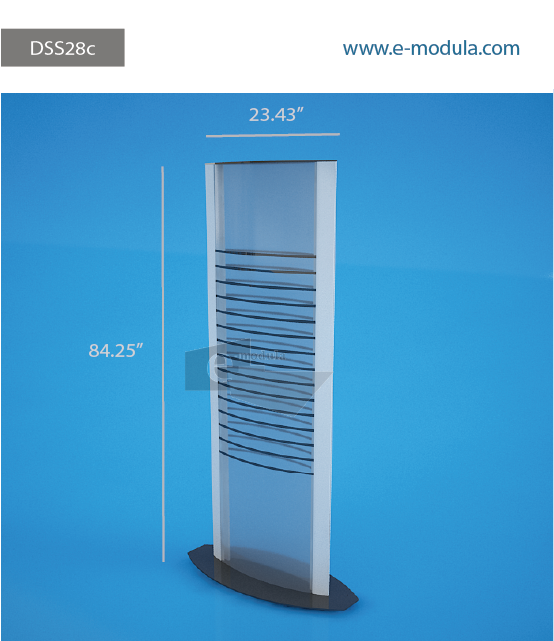 DSS28c-24" Width  by 84.25” high