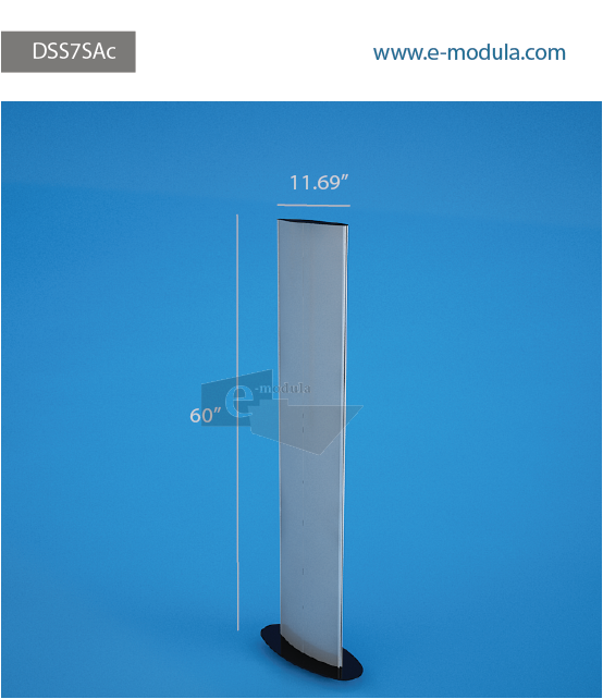 DSS7SAc-11" Width  by 60” high
