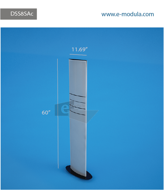DSW8SAc-11" Width  by 60” high