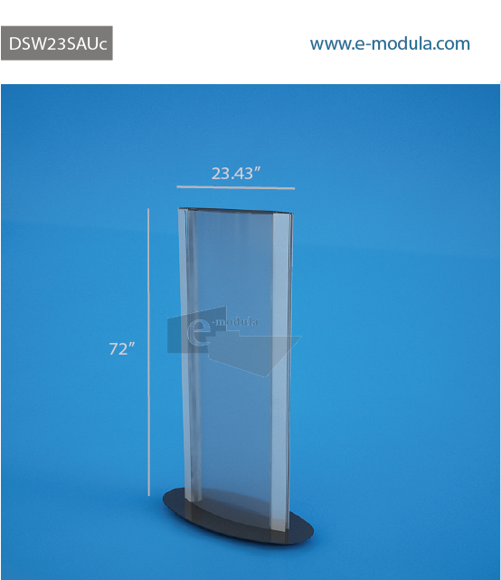 DSW23SAUc-24" Width  by 72” high