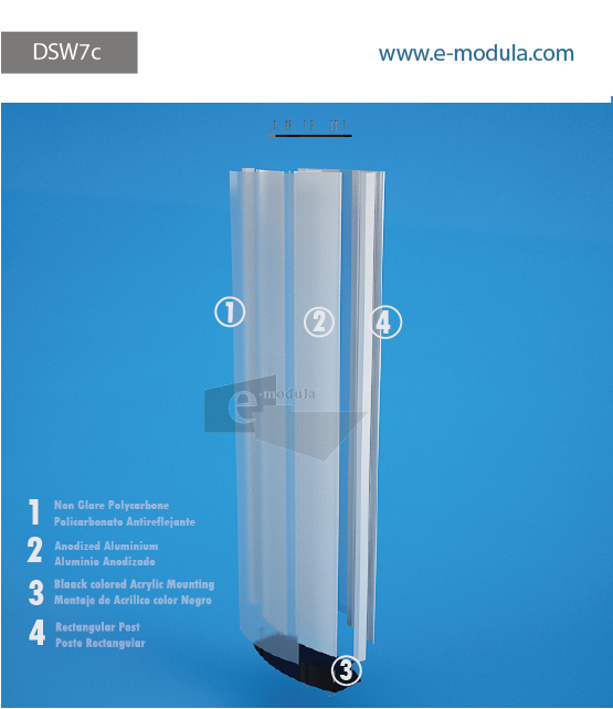 DSW7c-11" Width  by 60” high