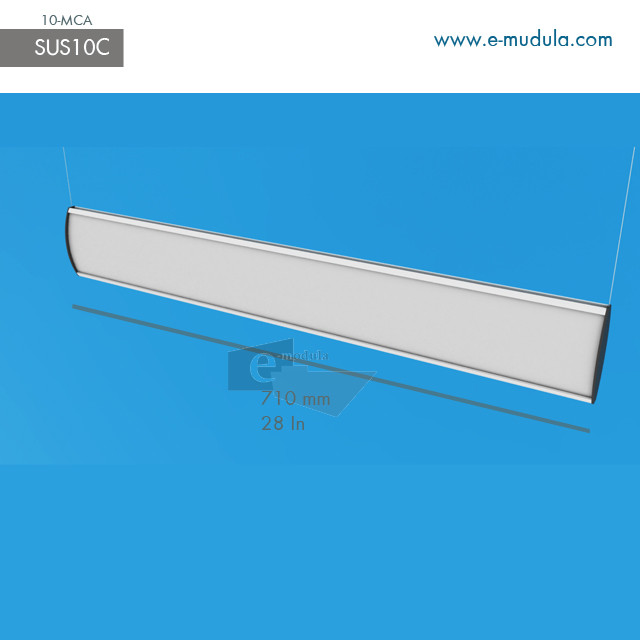 SUS10c - 28" width by 4" height