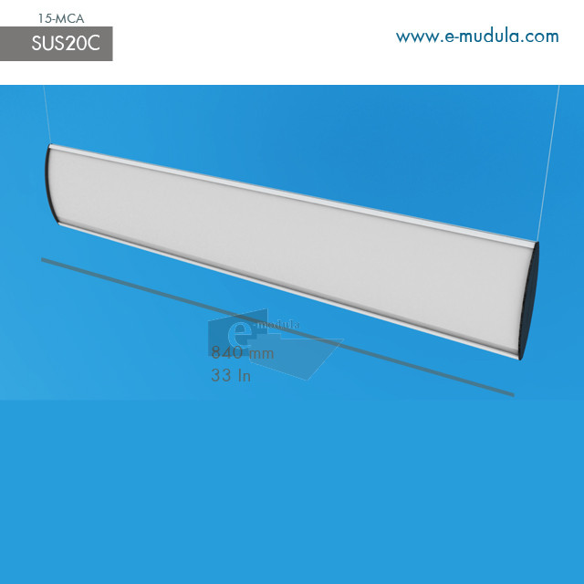 SUS20c - 33" width by 6" height