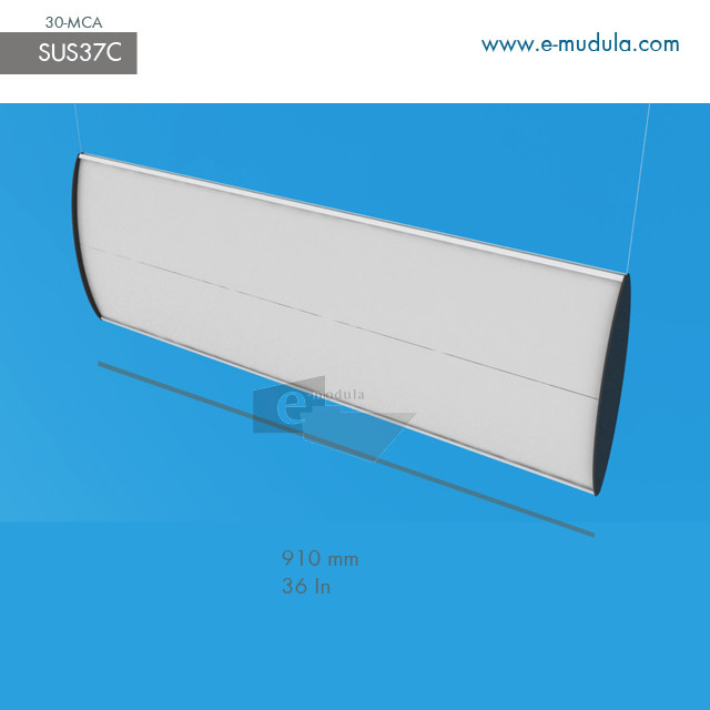 SUS37c - 36" width by 12" height