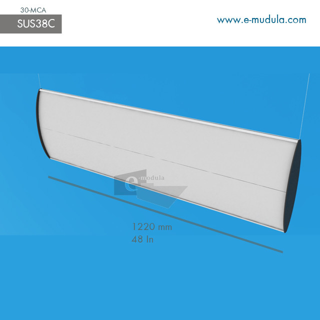 SUS38c - 48" width by 12" height