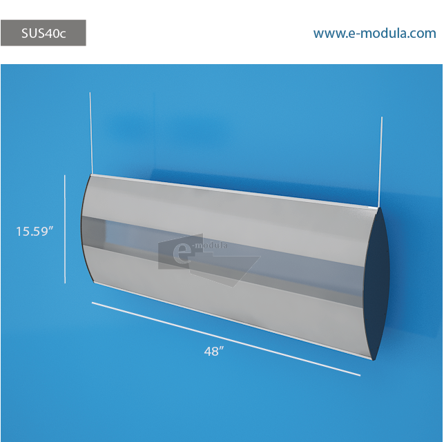 SUS40c-16" high  by 48"  Width