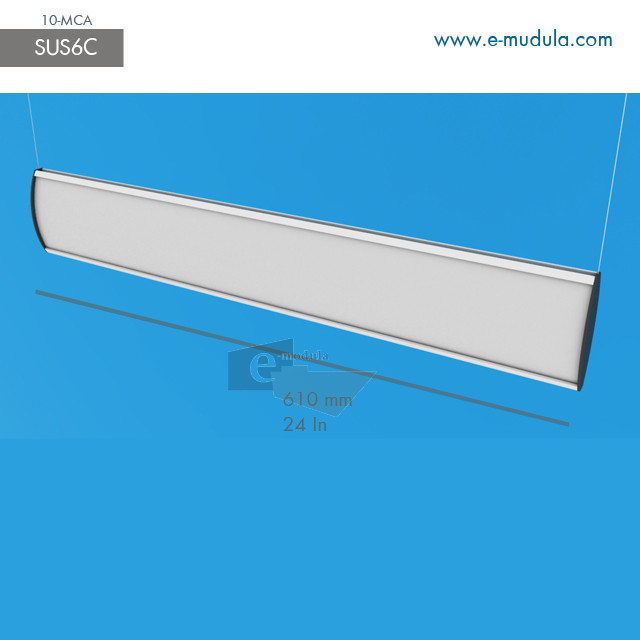 SUS6c - 24" width by 4" height
