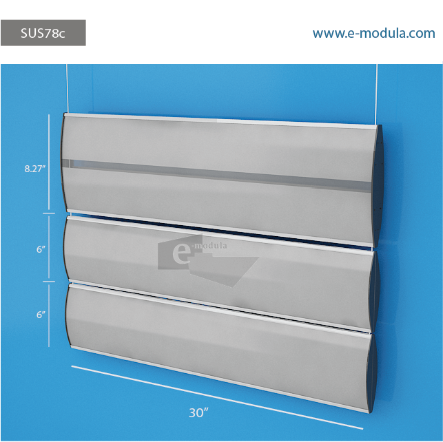 SUS78c- 20" Width  by 30”  high
