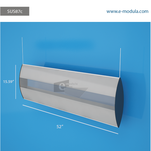 SUS87c-16" high  by 52"  Width