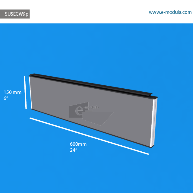 SUSECW9p - 24" width by 6" height