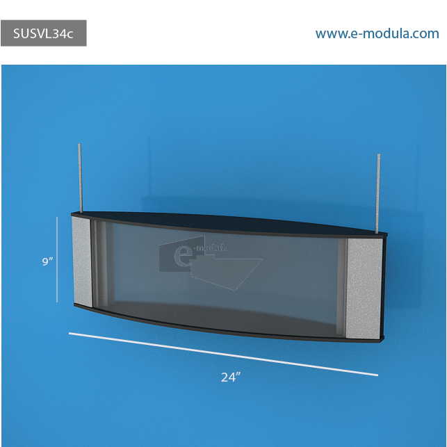 SUSVL34c-28" Width  by  9" high 