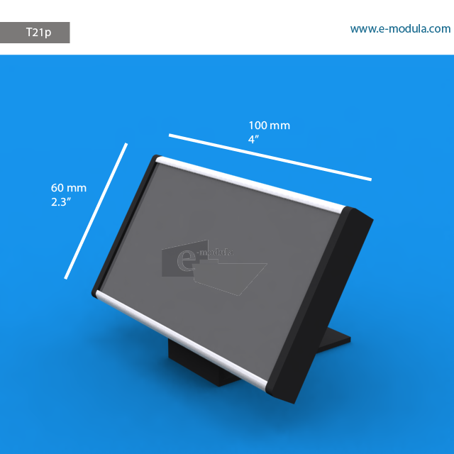 T21p - 4" width by 2.3" height