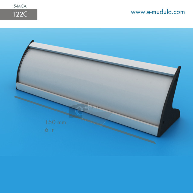 T22c - 6" width by 2" height