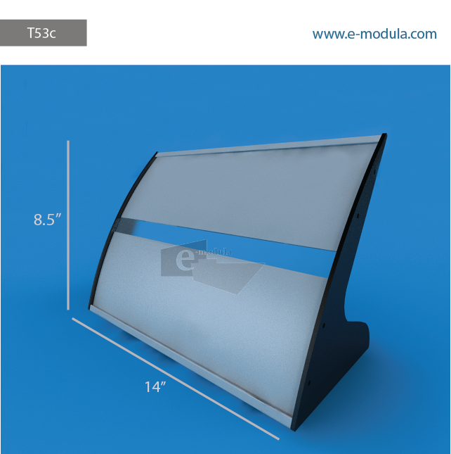 T53c-8.5” high " by 14” wide 