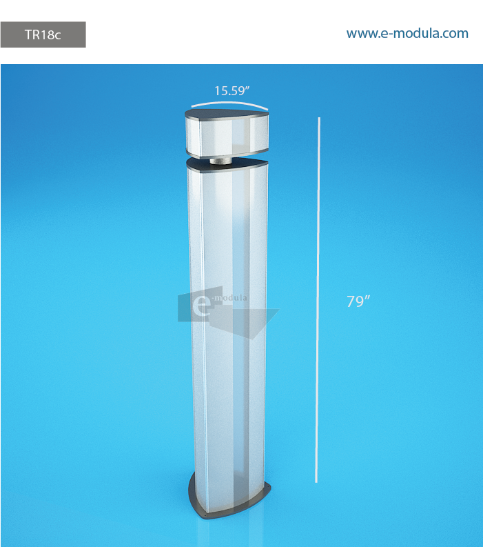 TR18c-16" Width by 80” high