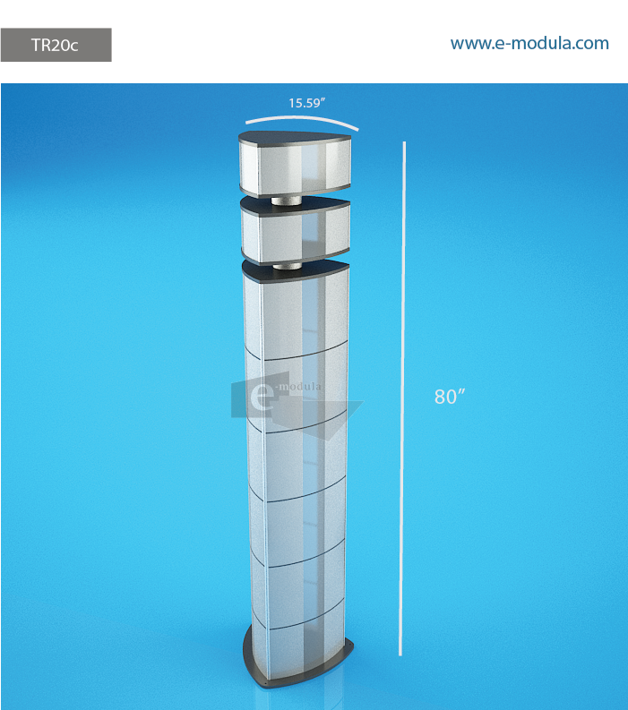 TR20c-16" Width by 68” high