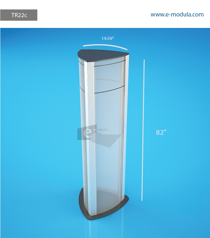TR22c-20" Width by 82” high