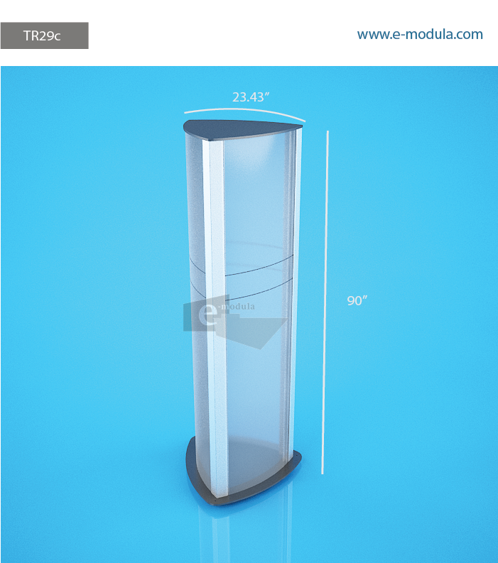 TR29c-24" Width by  90” high