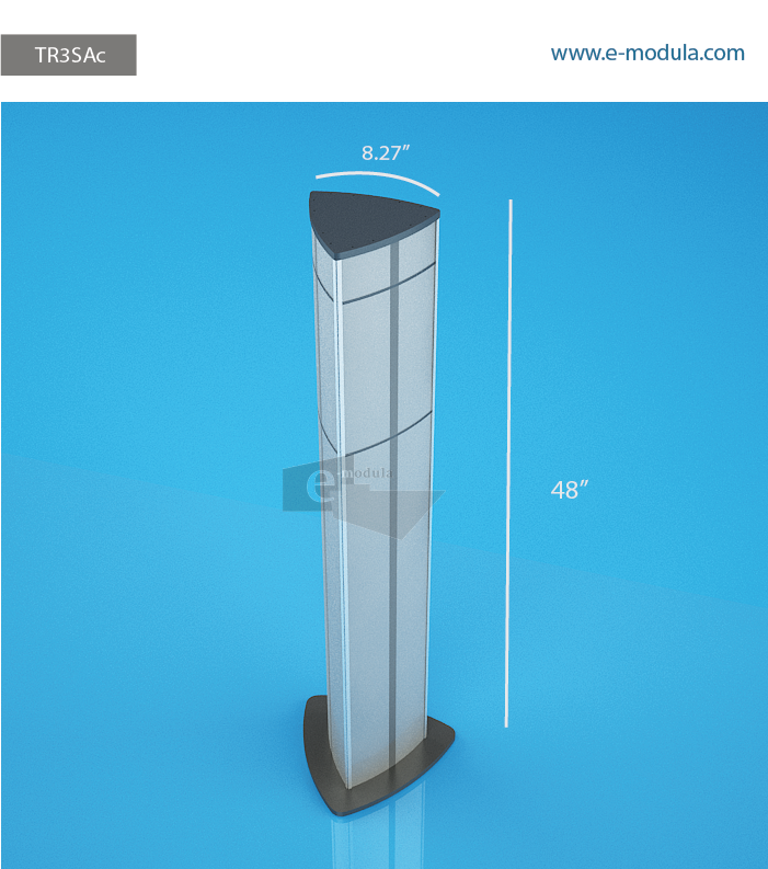 TR3SAc-8.2" Width by 48” high