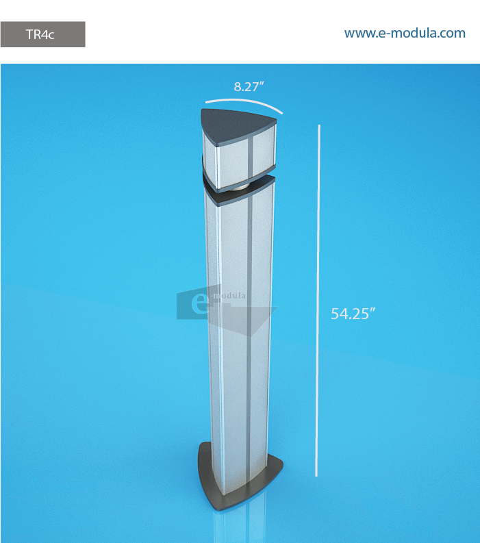 TR4c-8.2" Width by 55” high