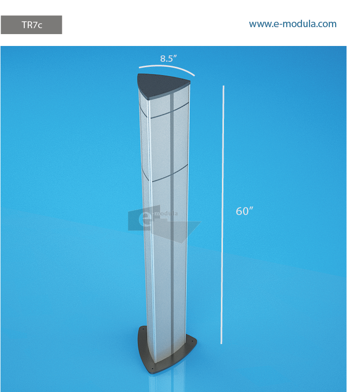 TR7c-8.5" Width by 60” high