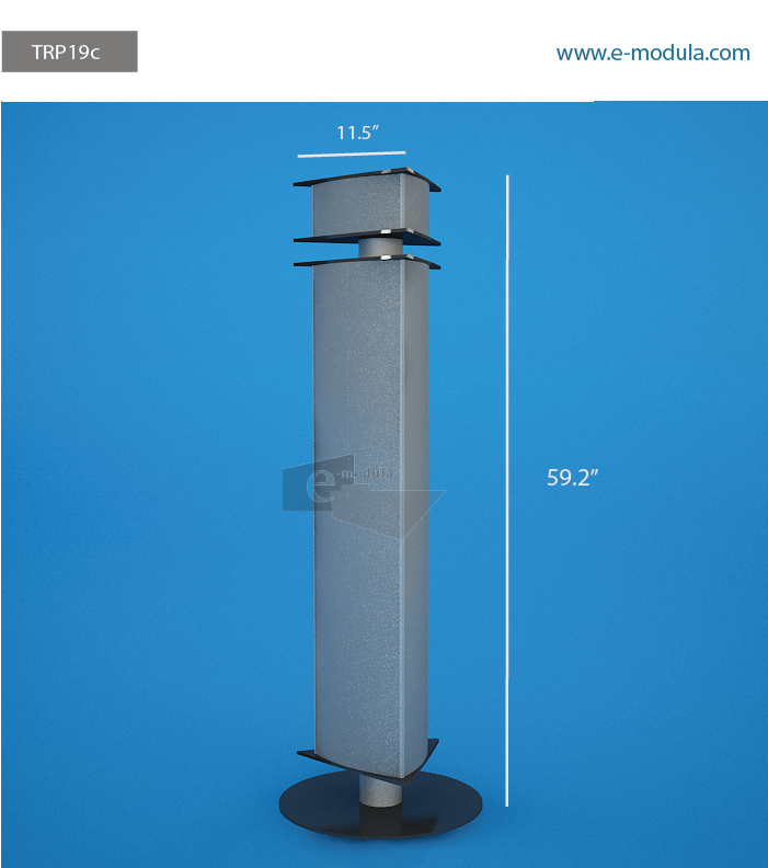 TRP19c-11" Width by 60” high