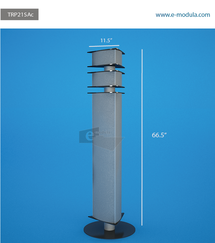 TRP21SAc-11" Width by 67” high